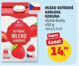 Penny Market Mléko kefírové karlova koruna nabídka