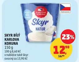 Penny Market Skyr bílý karlova koruna nabídka