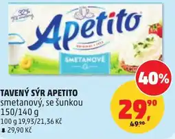 Penny Market Tavený sýr apetito nabídka