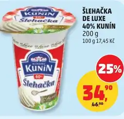Penny Market KUNIN Šlehačka de luxe 40% kunín nabídka