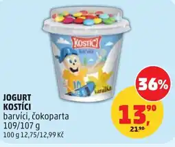 Penny Market JOGURT KOSTÍCI barvíci, čokoparta nabídka