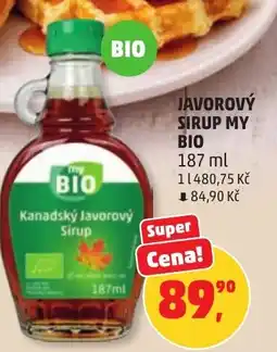 Penny Market Javorový sirup my bio nabídka