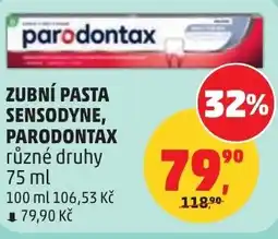 Penny Market Zubní pasta sensodyne, parodontax nabídka