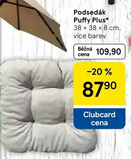 Tesco Podsedák Puffy Plus nabídka