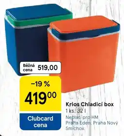 Tesco Krios Chladicí box nabídka