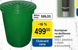 Tesco Kontejner na dešťovou vodu nabídka