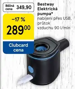 Tesco Bestway Elektrická pumpa nabídka