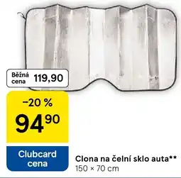 Tesco Clona na čelní sklo auta nabídka