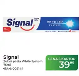Tamda Foods Signal Zubní pasta White System nabídka