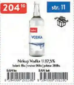 Qanto Nakup Vodka 37,5% nabídka
