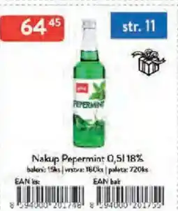Qanto Nakup Pepermint 18% nabídka