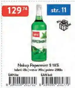 Qanto Nakup Pepermint 18% nabídka