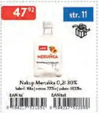 Qanto Nakup Meruňka 30% nabídka