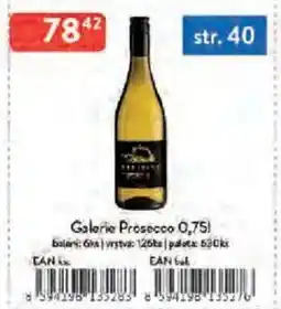 Qanto Galerie Prosecco nabídka
