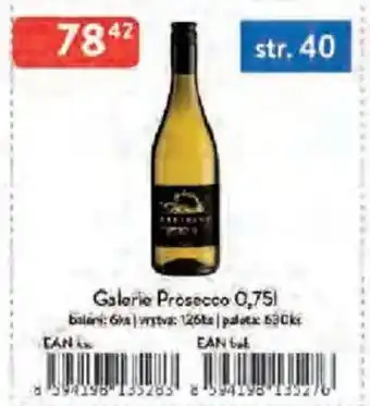 Qanto Galerie Prosecco nabídka