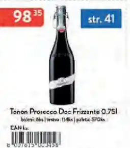 Qanto Tonon Prosecco Doc Frizzante nabídka