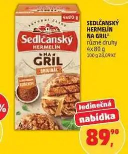 Penny Market SEDLČANSKÝ HERMELÍN NA GRIL různé druhy nabídka