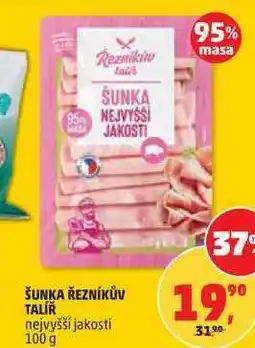 Penny Market ŠUNKA ŘEZNÍKŮV TALÍŘ nejvyšší jakosti nabídka