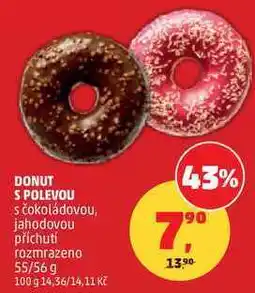 Penny Market DONUT S POLEVOU s čokoládovou, 55/56 g nabídka