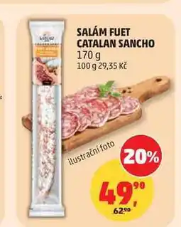 Penny Market SALÁM FUET CATALAN SANCHO nabídka