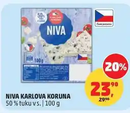 Penny Market NIVA KARLOVA KORUNA 50% tuku vs nabídka