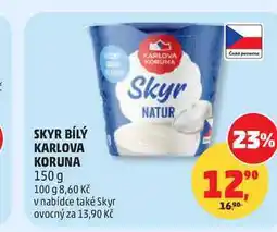 Penny Market SKYR BÍLÝ KARLOVA KARLOVA KORUNA nabídka