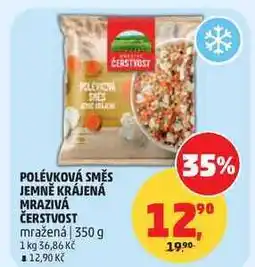 Penny Market POLÉVKOVÁ SMĚS JEMNĚ KRÁJENÁ MRAZIVÁ ČERSTVOST mražená nabídka