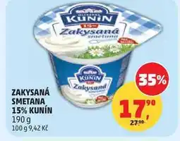 Penny Market ZAKYSANÁ SMETANA 15% KUNÍN nabídka