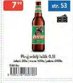 Qanto Pivoj svetly lezak nabídka