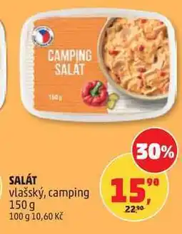 Penny Market SALÁT vlašský, camping nabídka
