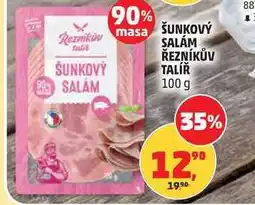 Penny Market ŠUNKOVÝ SALÁM ŘEZNÍKŮV TALÍŘ nabídka