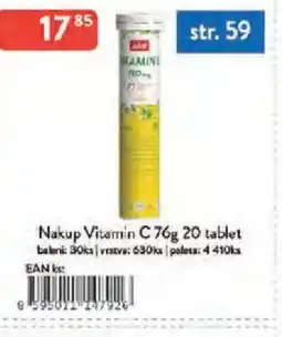 Qanto Nakup Vitamin C 20 tablet nabídka