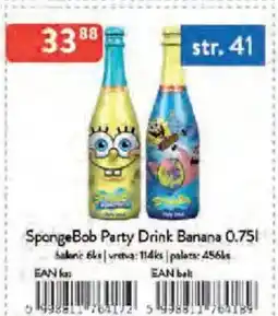 Qanto SpongeBob Party Drink Banana nabídka