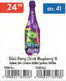 Qanto Süsü Party Drink Raspberry nabídka