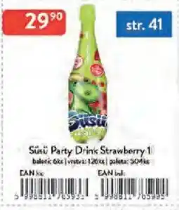 Qanto Süsü Party Drink Strawberry nabídka