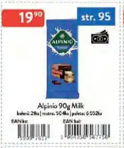 Qanto Alpinio Milk nabídka