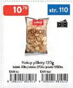 Qanto Nakup piškoty nabídka