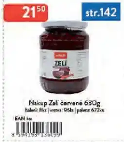 Qanto Nakup Zeli červené nabídka