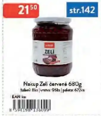 Qanto Nakup Zeli červené nabídka