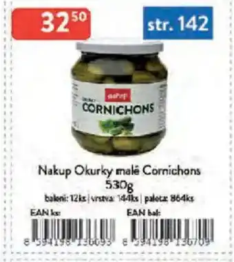 Qanto Nakup Okurky malé Cornichons nabídka