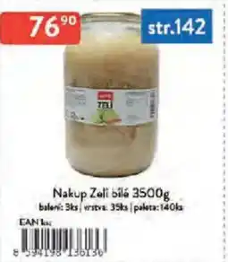 Qanto Nakup Zeli bilé nabídka