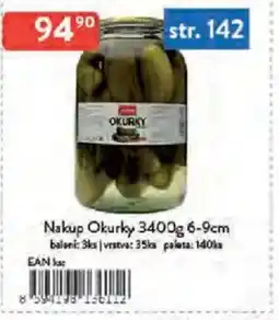 Qanto Nakup Okurky 6-9cm nabídka