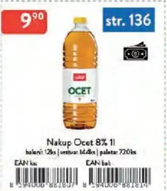 Qanto Nakup Ocet 8% nabídka