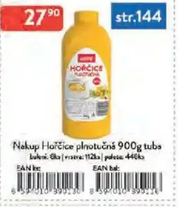 Qanto Nakup Hořčice plnotučná tuba nabídka