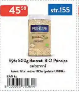 Qanto Rýže Basmati BIO Principe celozrnná nabídka