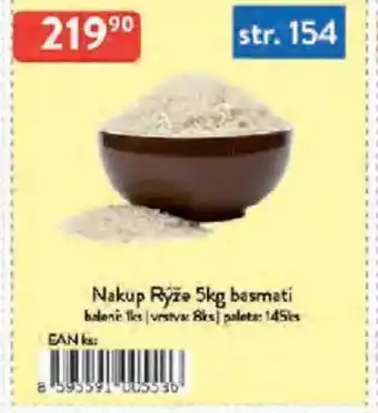Qanto Nakup Ryže basmati nabídka