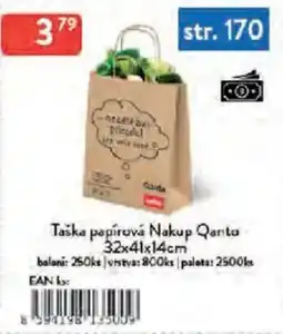 Qanto Taška papírová Nakup Qanto nabídka
