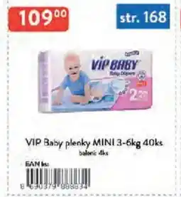 Qanto VIP Baby plenky MINI 3-6kg 40ks nabídka