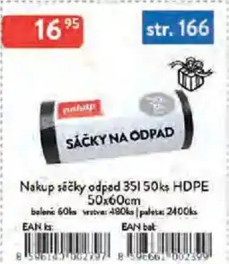 Qanto Nakup sáčky odpad 35 l 50ks HDPE nabídka