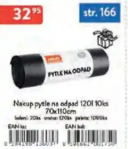 Qanto Nakup pytle na odpad 120 l 10ks nabídka